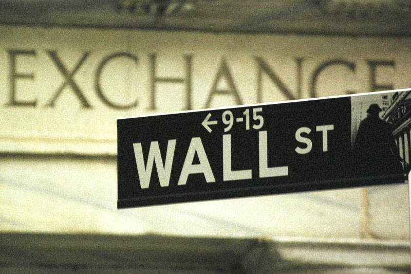 U.S. shares lower at close of trade; Dow Jones Industrial Average down 0.82%