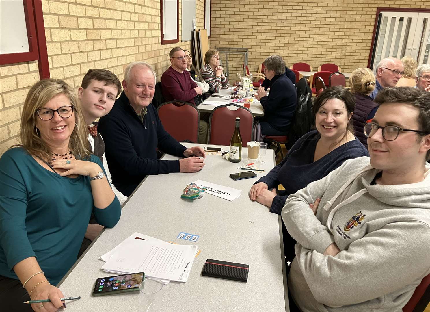 The quiz night was described as a 'wonderful evening.' PHOTO: SUBMITTED