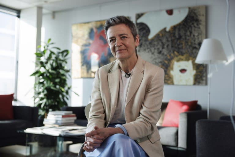 In an interview with AFP, EU competition chief Margrethe Vestager admitted she did not expect all firms to immediately comply with the new law (Simon Wohlfahrt)