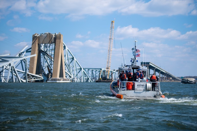 Bridge collapse