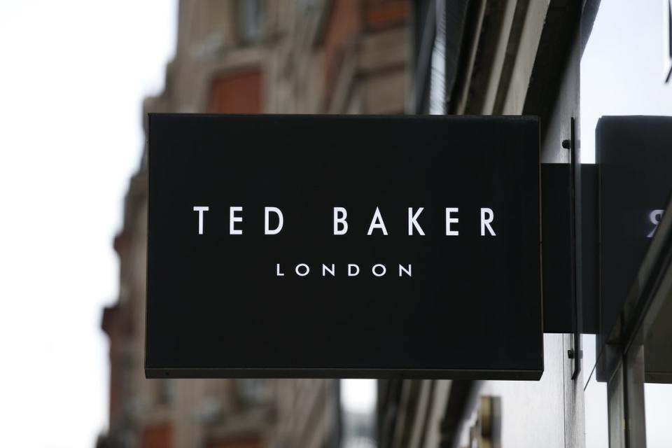 Ted Baker has agreed a £211 million takeover by Authentic Brands Group, the US owner of Reebok and Juicy Couture (PA) (PA Archive)