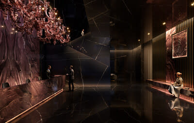 The Lobby at 888 Brickell by Dolce&Gabbana and JDS Development Group (PRNewsfoto/JDS Development Group)