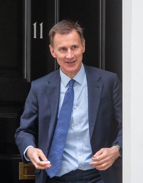 London, United Kingdom. March 13  2024. Chancellor Jeremy Hunt is seen outside 11 Downing Street..Credit: Tayfun Salci / Alamy Live News