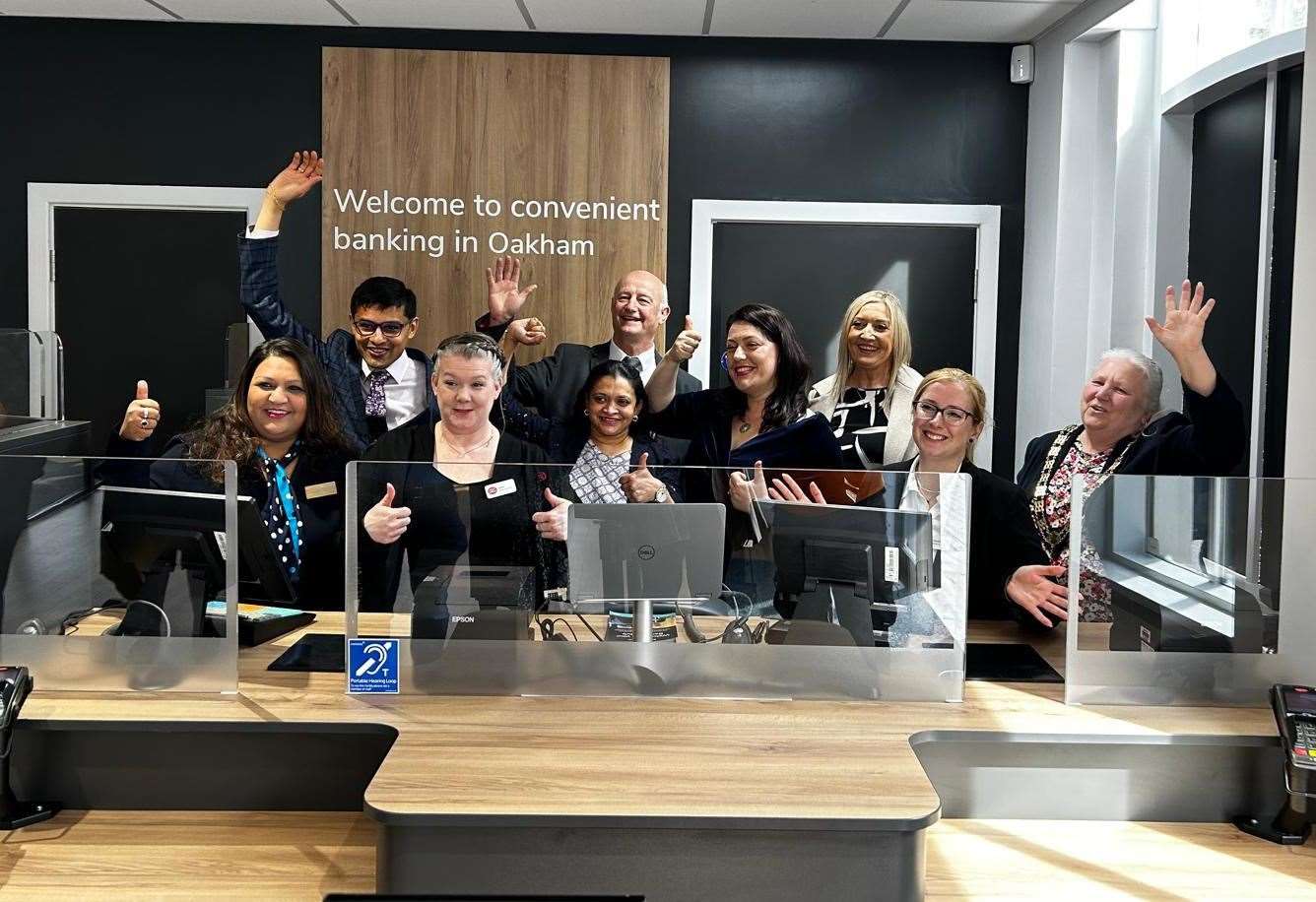 The new Banking Hub opens in Oakham