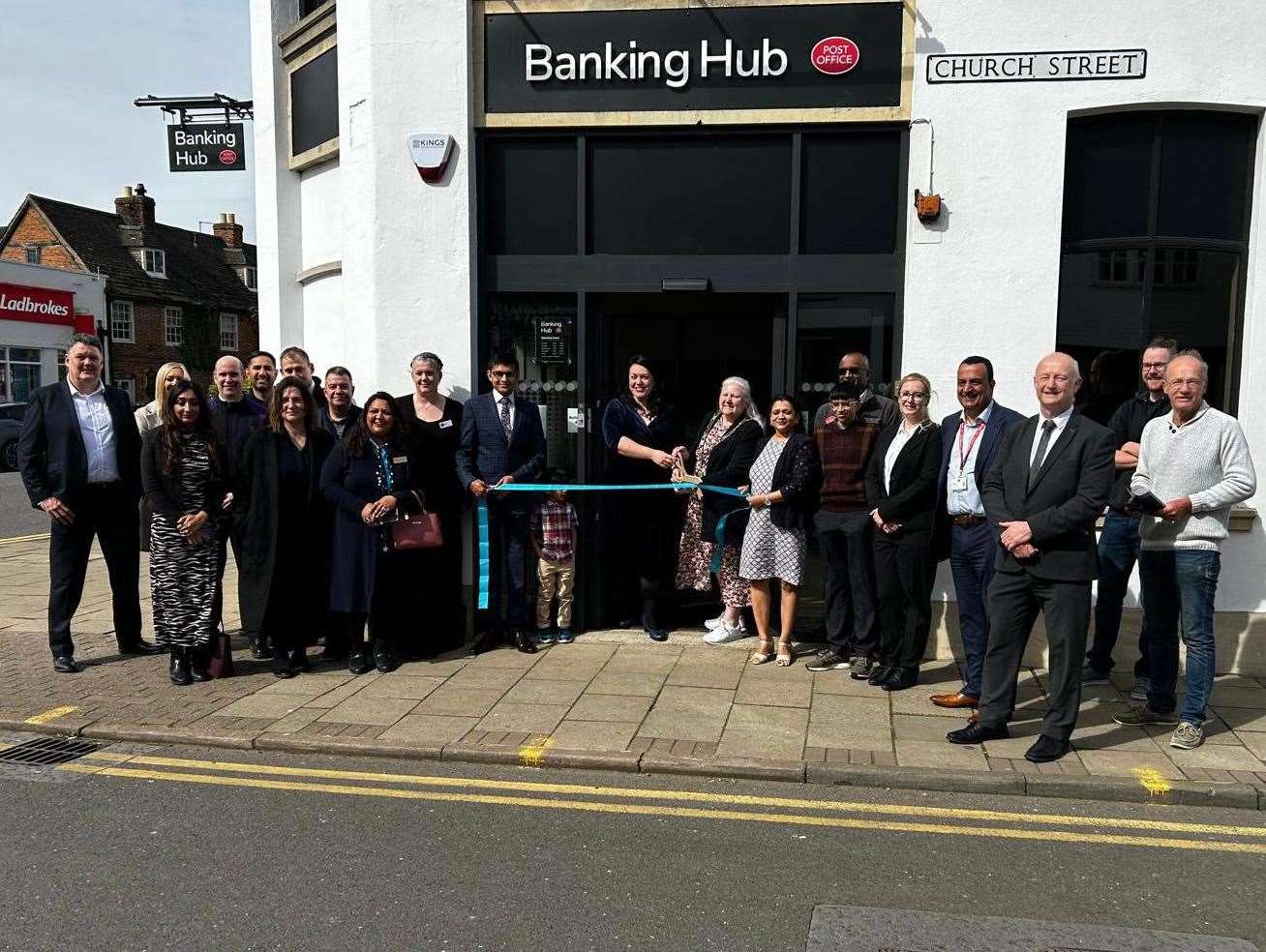 The new Banking Hub opens in Oakham