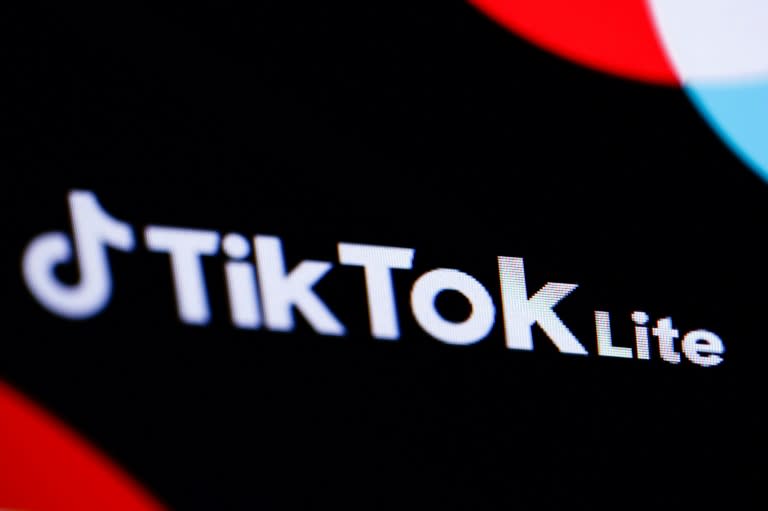 The app TikTok Lite arrived in France and Spain in March (Kiran RIDLEY)