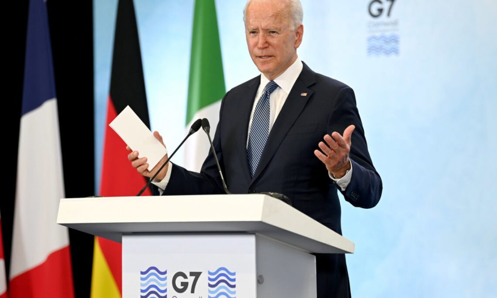 US President Joe Biden G7 Summit