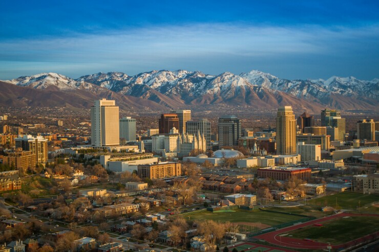 Salt Lake City Skyline