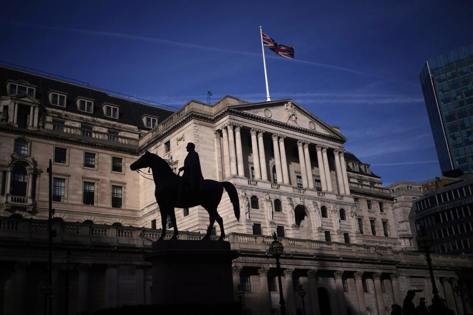 The Bank of England has become a bugbear for Conservative MPs in recent years (Yui Mok/PA) (PA Wire)