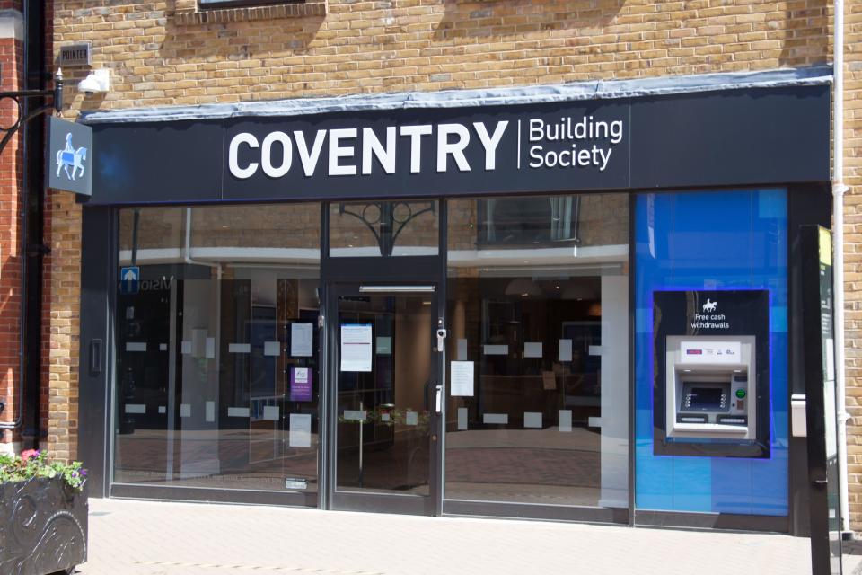 Coventry Building Society has confirmed it will be buying rival lender Co-op Bank (Alamy/PA)