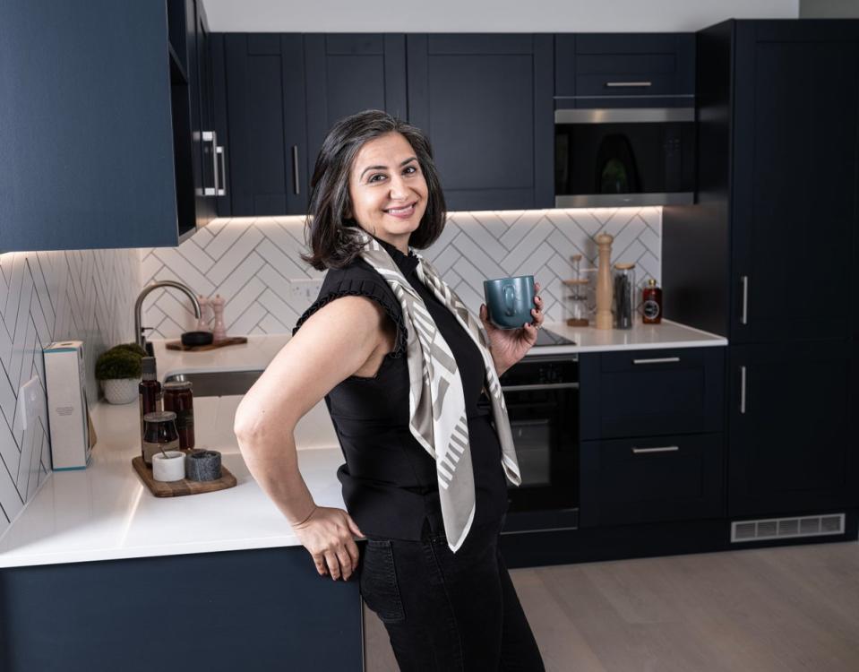 Puja is waiting for interest rates to come down before she secures a mortgage on the off-plan flat she has already exchanged on (Daniel Hambury/Stella Pictures Ltd)