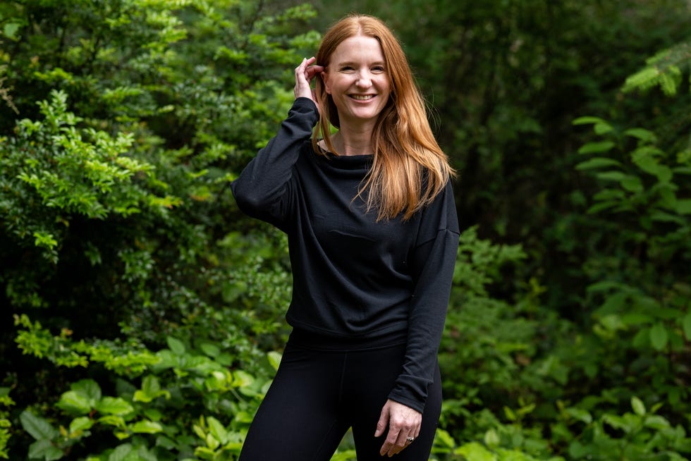 Rebecca Kase, CEO of Kase & CO, photographed at her home in Fox Island, Washington.