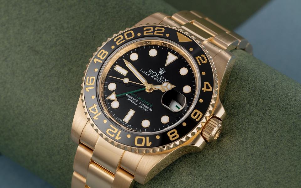 Yellow Gold GMT Master