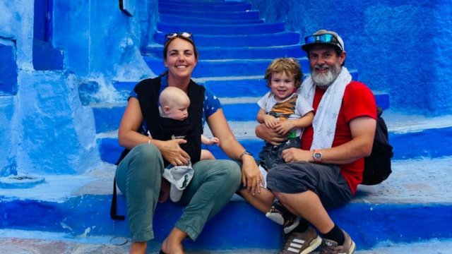 We’re a nomad family – we see the world with our children on a £100-a-day budget