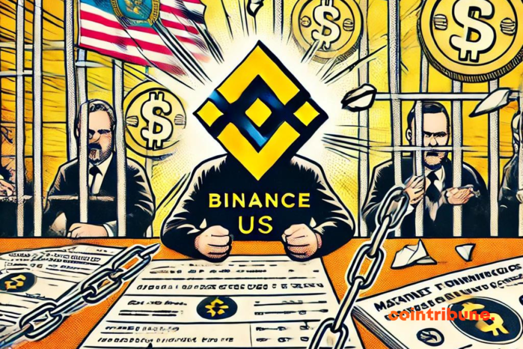 Binance en grande difficulté aux USA