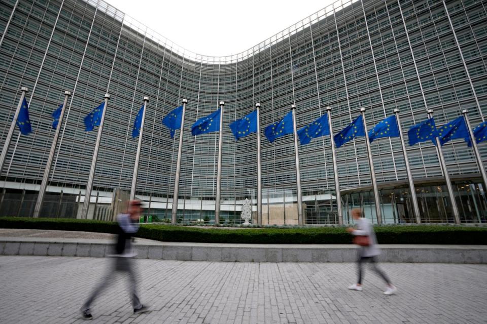 The EU headquarters in Brussels (Copyright 2023 The Associated Press. All rights reserved)
