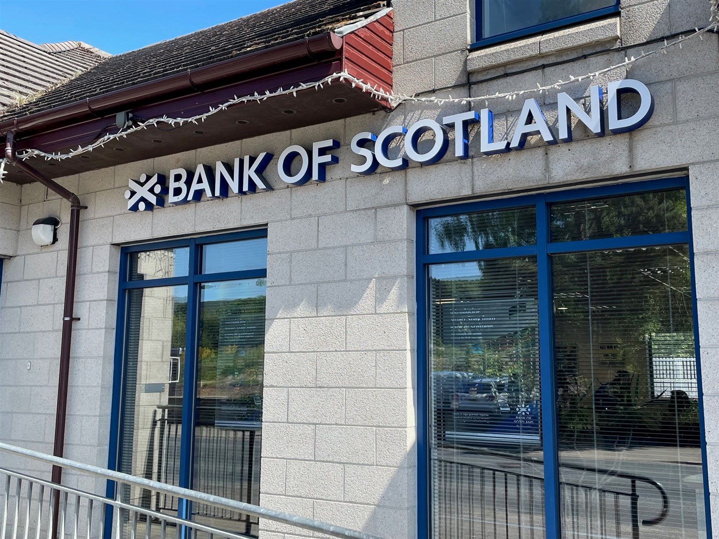 The Bank of Scotland had been a long time prescence in the centre of Aviemore.