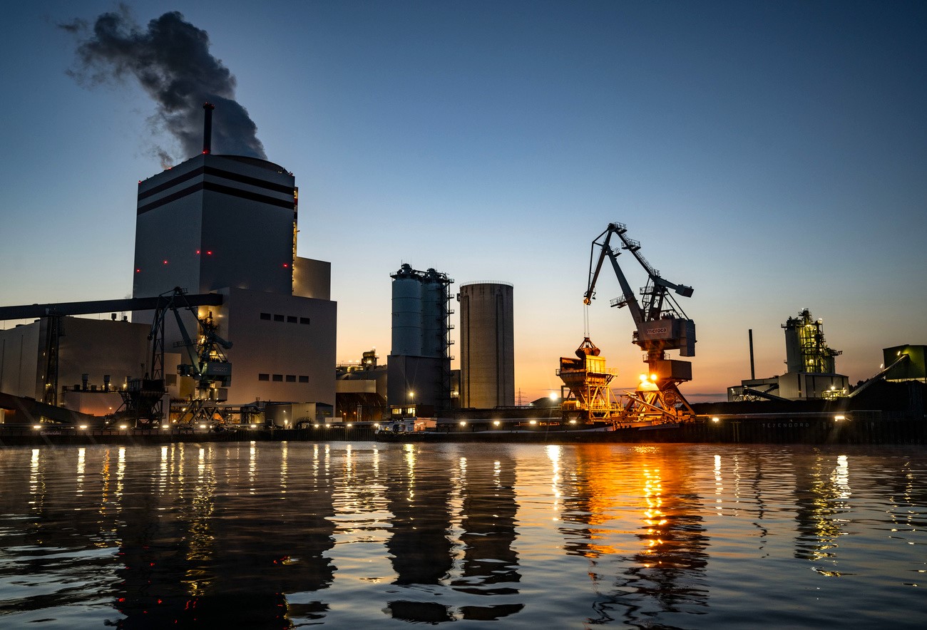 Coal-fired power plant in Lünen, Germany.