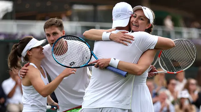 Wimbledon Doubles competitors get paid a different prize depending on what round they made it to