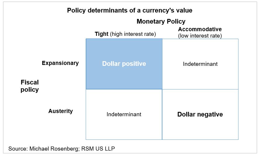 Policy determinants of currency value