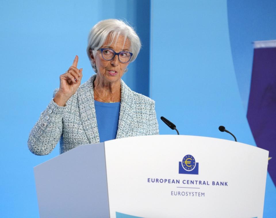 European Central Bank President Christine Lagarde, eurozone inflation