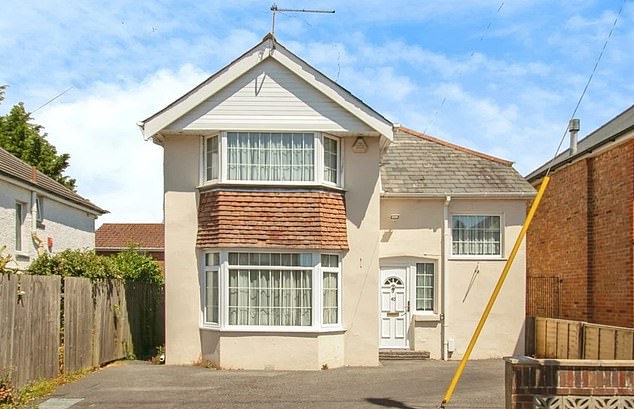 This detached two-bedroom house has no onward chain