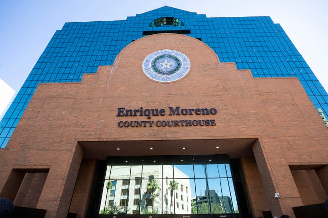 The El Paso County Courthouse was renamed in honor of late civil rights activist Enrique Moreno on Wednesday, Oct. 27, 2021.