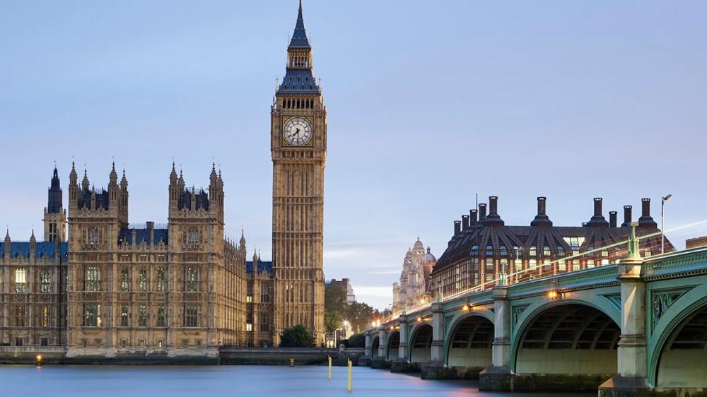 Big Ben and other London landmarks