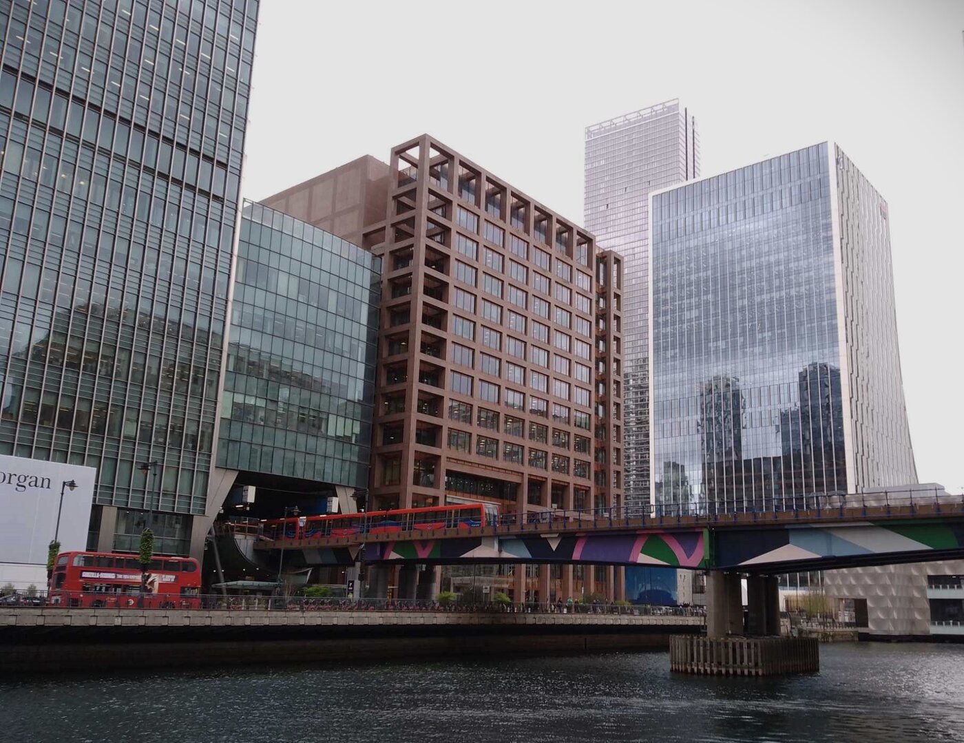 EBRD headquarters on the right