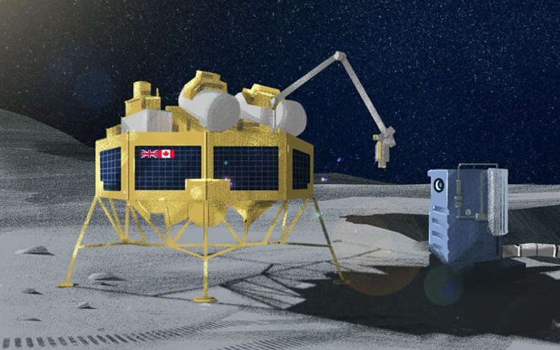 The UK Space Agency has awarded funding to ten initiatives that are developing systems to extract purified water from lunar soil.