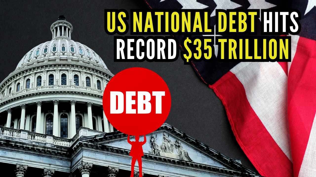 US National Debt Surpasses 35 Trillion for First Time Money Lowdown