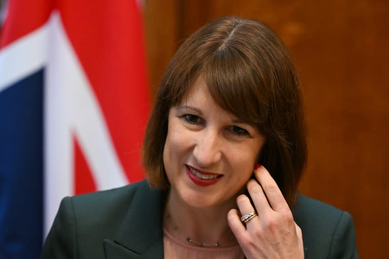 Britain's Chancellor of the Exchequer Rachel Reeves is to announced that the country is 'broke' on Monday (JUSTIN TALLIS)